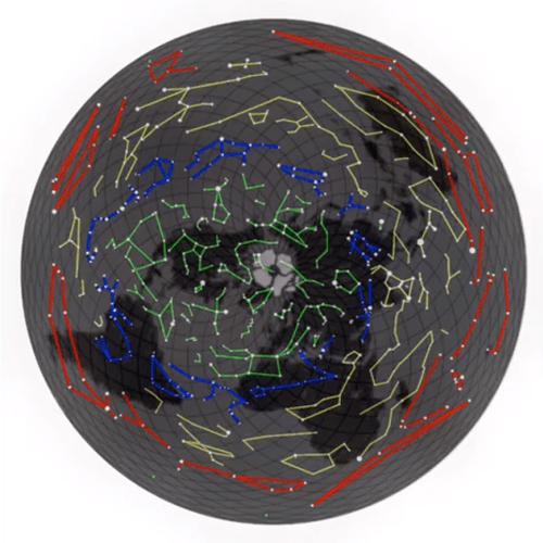 stars mapped