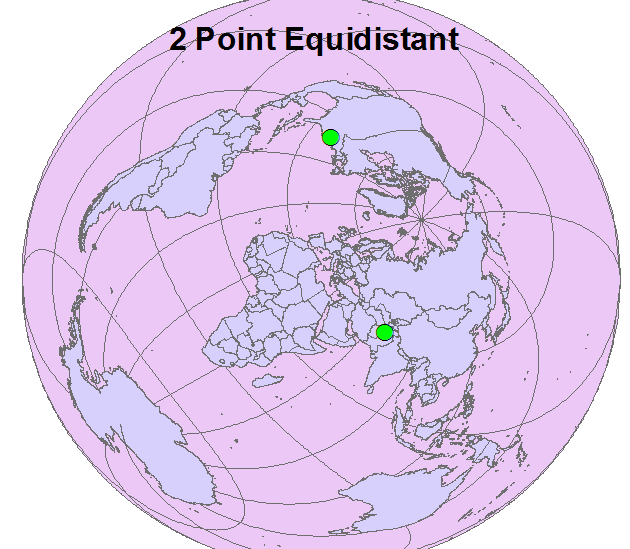 2 point equidistant